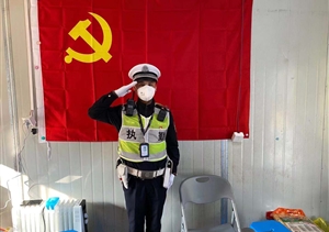 我是黨員，就應該“戰疫”在一線(xiàn) ——宗保公司參與疫情防控一線(xiàn)工