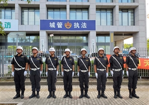 宗保公司順利完成臨港新片區升國旗暨綜合執法大隊換裝儀式安保任